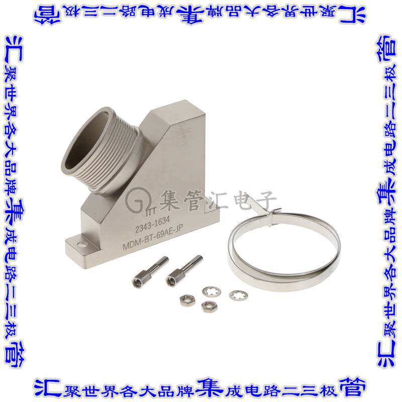 MDM-BT-69AE-JP 连接器接插件MICRO-D BACKSHELL 69 POS ANGLES