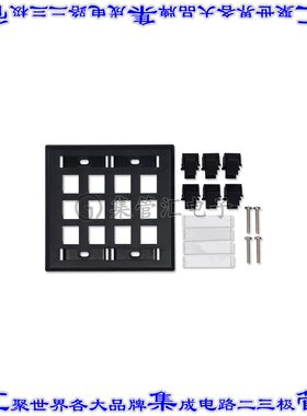 AX102671 连接器接插件KCONN FACEPLATE, 6-P DG WHI