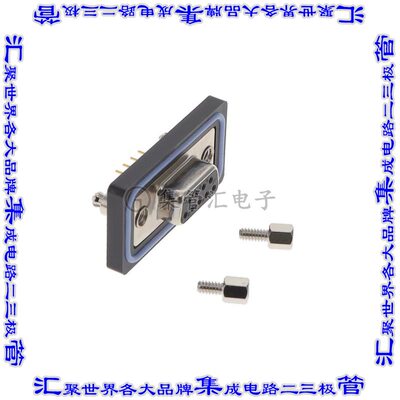 SDB-09PFFP-SA8001 连接器接插件CONN D-SUB RCPT 9P PNL MNT SLD