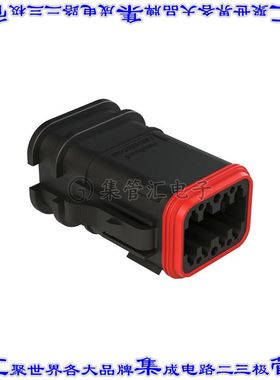 AT06-08SB-OMRDBLK 连接器接插件8 POSITION OVERMOLDED PLUG, SO