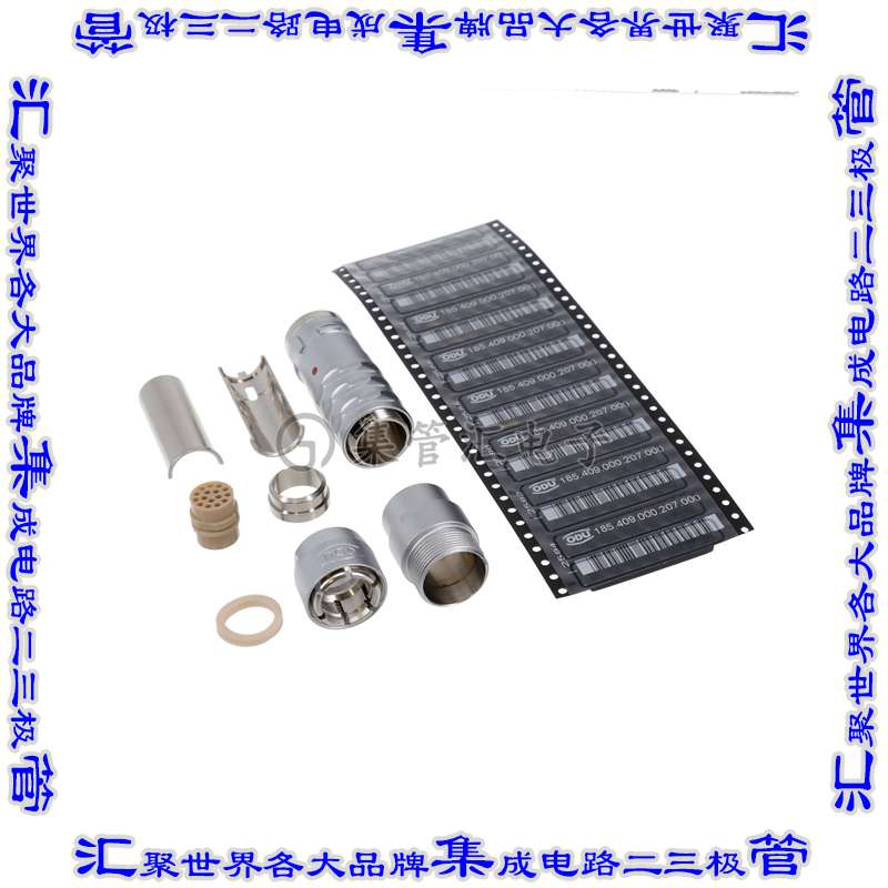 S12K0C-P16PFG0-0100 连接器接插件ODU MINI-SNAP PLUG,SZ.2,SER.