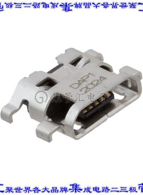 2134441-2 连接器USB-微B型插座5POS USB 2.0表面贴装直角通孔