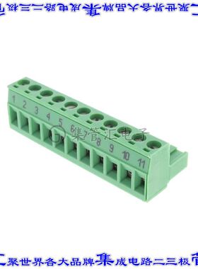 1833263 连接器接插件TERM BLOCK PLUG 11POS STR 5MM