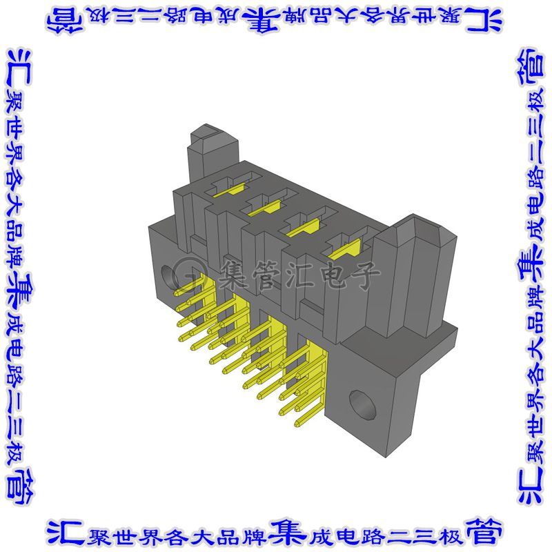 PES-04-02-L-RA-SD 连接器接插件CONN RCPT 4POS 6.35MM R/A SLDR