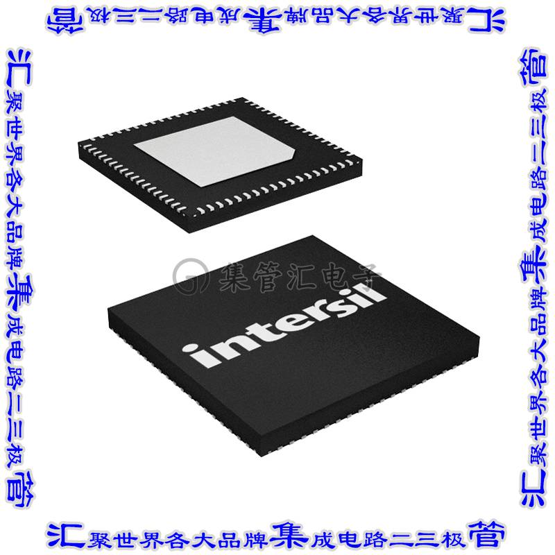 ISL55100AIRZ 集成电路芯片IC COMPARATOR DRVR/WINDOW 72-QFN