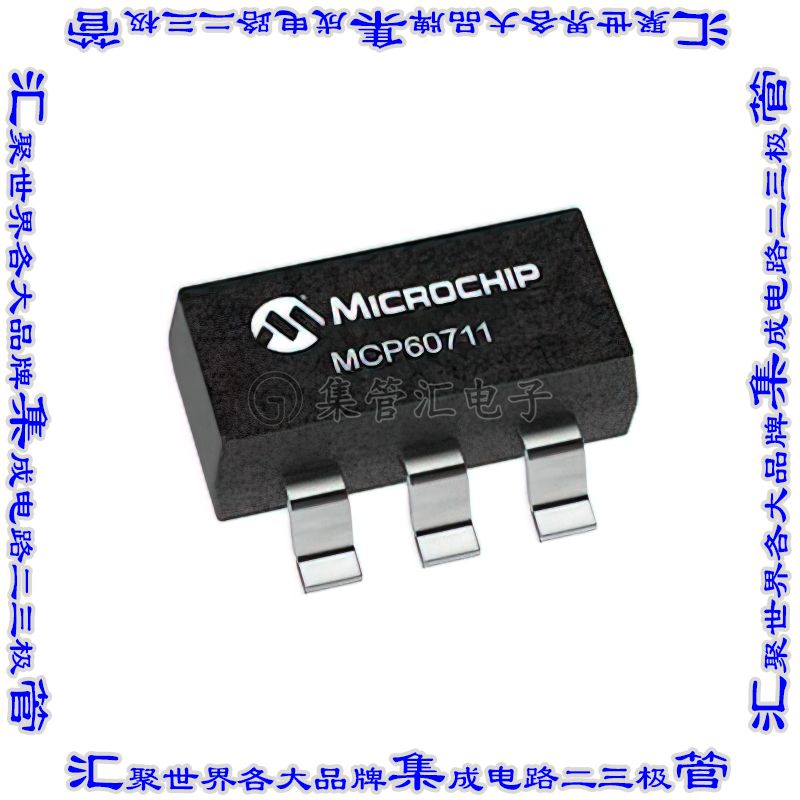 MCP60711UT-E/LTY 集成电路芯片SINGLE, 10MHZ OP AMP, E TEMP