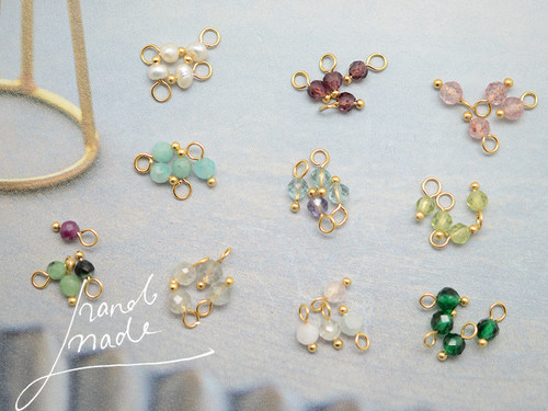 天然石实用diy绕线小吊