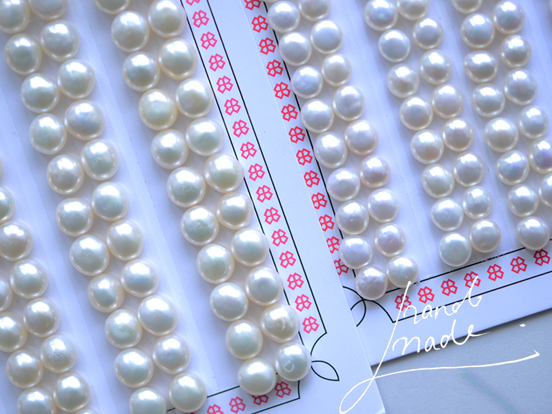 可粘diy手工饰品耳钉珍珠