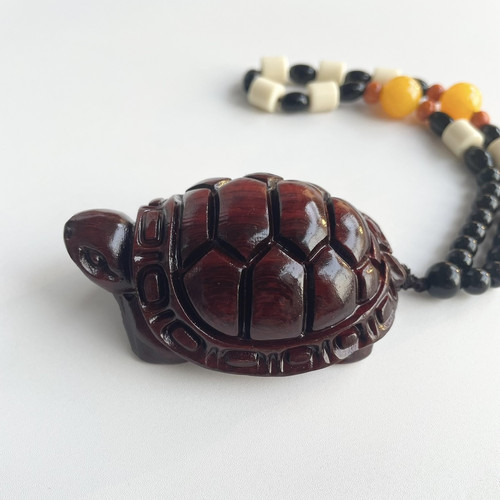 紫檀木乌龟手把件紫檀手把件摆件汽车挂件男女士手把件挂件