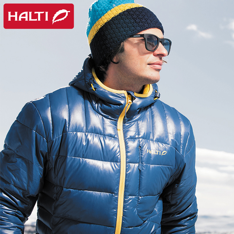 halti哈尔迪羽绒服防撕裂男鸭绒