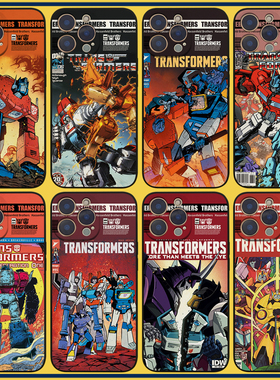 变形金刚手机壳ip14plus机器人16promax美式动漫iqoo13擎天柱S25全包边Pura70硅胶软壳mate70大黄蜂K80米15