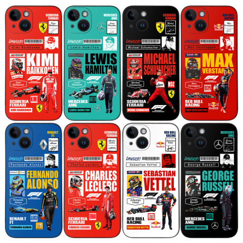 F1赛车莱科宁汉密尔顿舒马赫