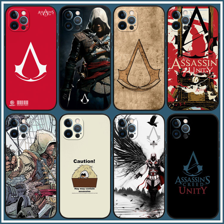 刺客信条手机壳ip12兄弟会游戏P50一加9硅胶13promax软壳IQOO米12