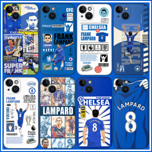 兰帕德手机壳ip13/14/15promax切尔西8号Pura70硅胶软壳RENO11足球mate60传奇球星iqoo12荣耀100 K70米14 S24