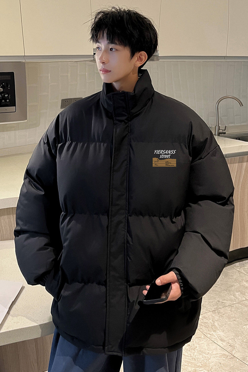已注册美式直播抖音高品质宽松男羽绒棉面包服外套棉衣M1051P90,男装棉衣,电商C408-1(原B339-1)