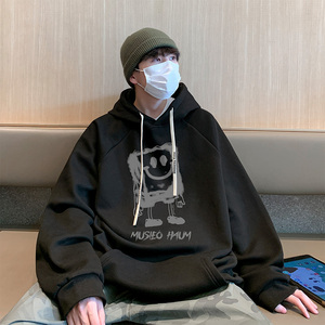 已注册420克华棉直播得物抖音高品质连帽卫衣W5067P45图片
