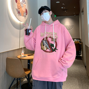 已注册重磅华棉抖音直播品质男连帽卫衣W5009P45控88加绒55图片