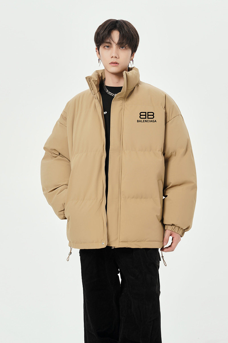 日系直播抖音高品质宽松男面包服羽绒棉棉衣外套M1047P90,男装棉衣,电商C408-1(原B339-1)