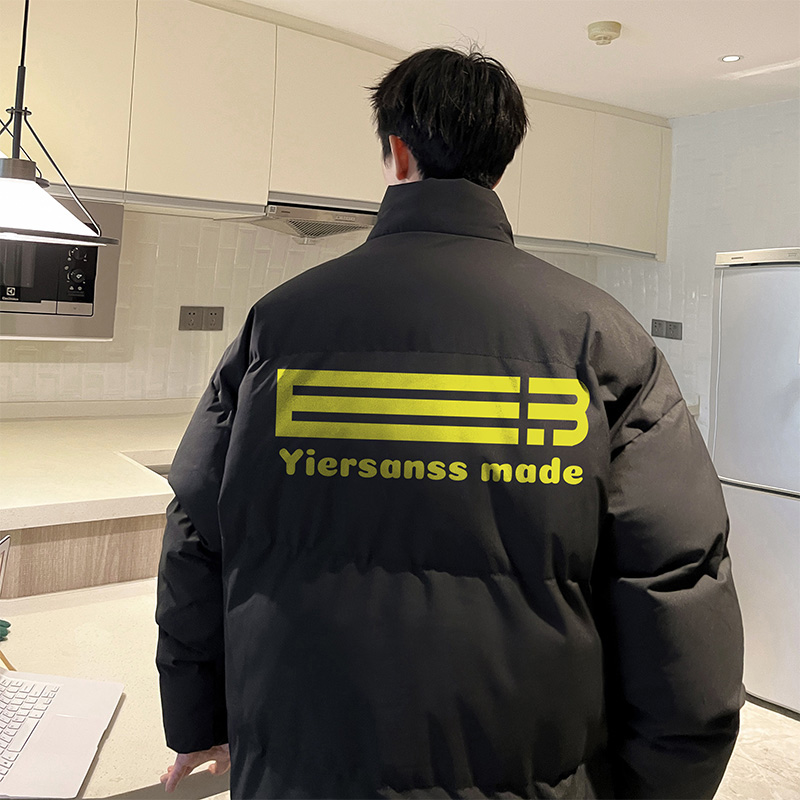 秋冬直播抖音高品质保暖宽松男面包服羽绒棉棉衣外套M1045P90，男装棉衣，电商C408-1(原B339-1)