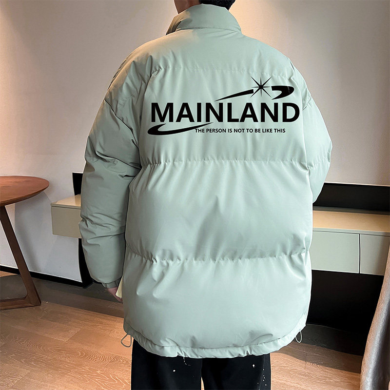 美式宽松抖音直播高品质男面包服羽绒棉外套棉衣M1053P90,男装棉衣,电商C408-1(原B339-1)