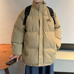 秋冬美式抖音直播高品质保暖宽松男面包服羽绒棉棉衣外套M1048P90图片