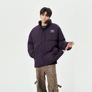 日系直播抖音高品质宽松男面包服羽绒棉棉衣外套M1047P90图片
