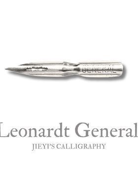 英国进口Leonardt蘸水笔尖General Drawing Nib点尖 特细绘画书写