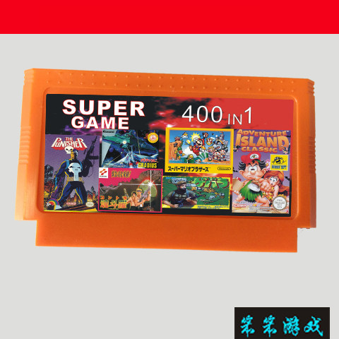 8位FC红白机用游戏卡带忍者神龟1234西游记12,400合一