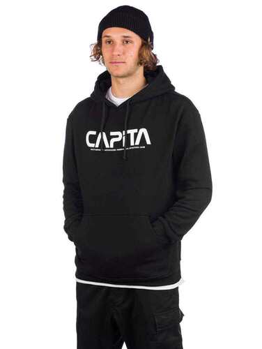 [正火雪具]1920CAPITA男女款LOGO经典帽衫黑色帽衫MARS 1 HOOD