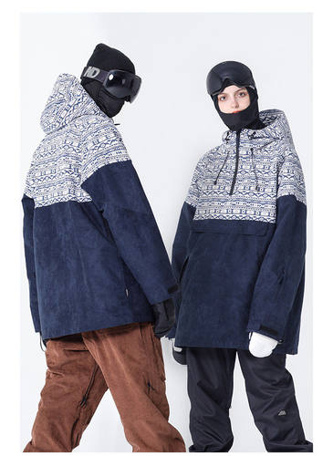 [防水透气男女套头滑雪衣滑雪服