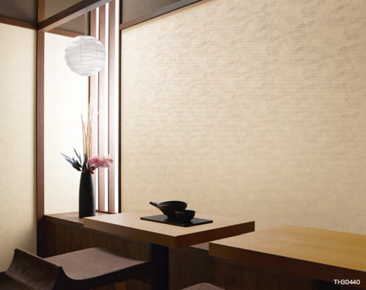 日本原装进口山月墙纸防水日式流水纹榻榻米客厅房间整体满铺现货