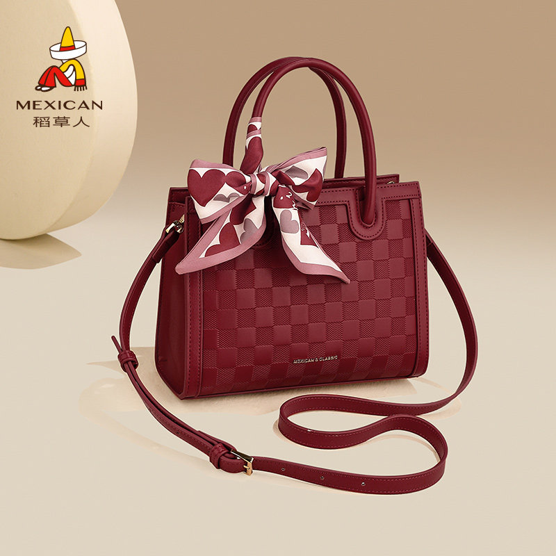 稻草人女士包包今年流行时尚休闲手提包通勤洋气单肩包百搭斜挎包,箱包皮具/热销女包/男包,通用款女包,淘宝优惠券,粉丝福利购,淘宝优惠卷