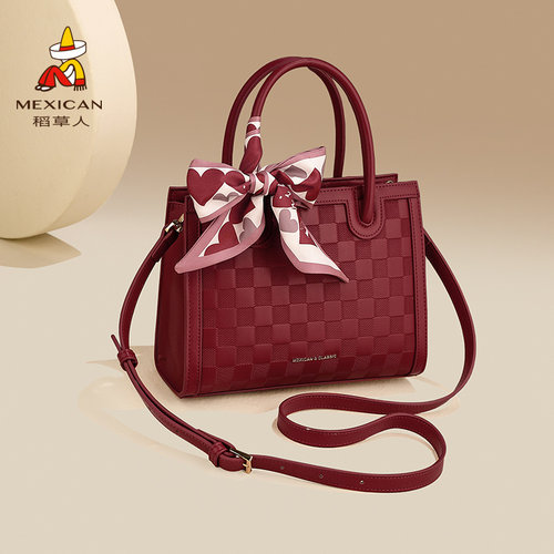 休闲女士包包稻草人通勤