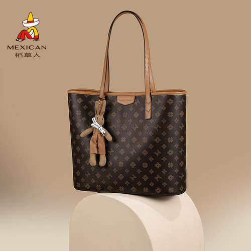 稻草人女包大容量托特包