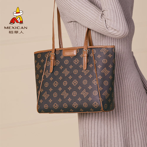 稻草人手提包休闲单肩包