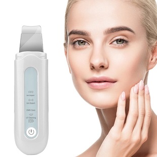 超声波铲皮机器清洁毛孔电动导入脸部祛黑头仪紧致家用仪器美容仪