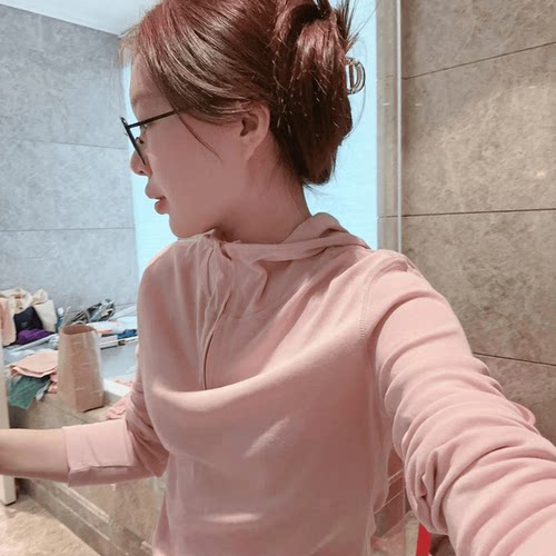 半拉链2024新款设计感连帽小众