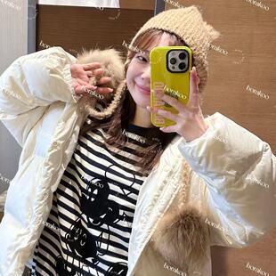 【BORAKOO】博拉拉的毛球小辫帽