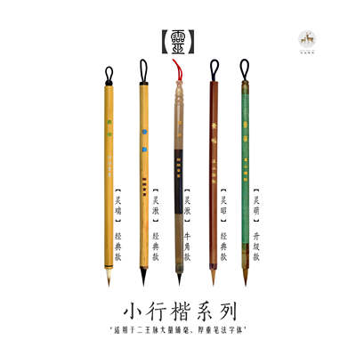 初学者毛笔/小行楷入门二王专业