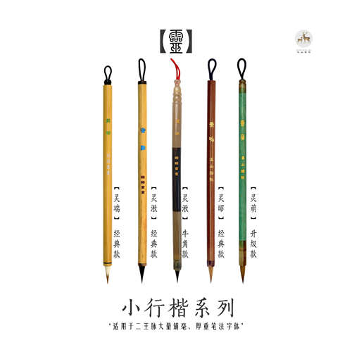 初学者毛笔/小行楷入门二王专业