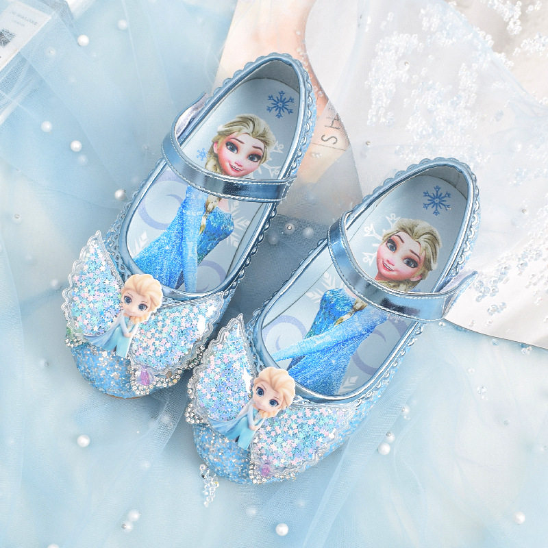 女童皮新款爱莎公主鞋儿童软平底单鞋翅膀冰雪女孩水晶鞋休闲舒适,童鞋/婴儿鞋/亲子鞋,皮鞋,淘宝优惠券,粉丝福利购,淘宝优惠卷