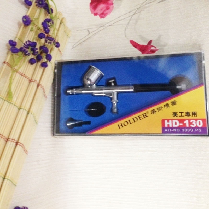 唯泥陶艺手工喷绘喷笔细节喷绘上釉工具陶瓷彩绘喷色釉小工具气泵