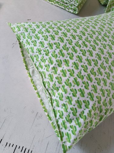 清货 外贸尾货纯棉绒布面料 40*60、48*74单人双人枕套可定制