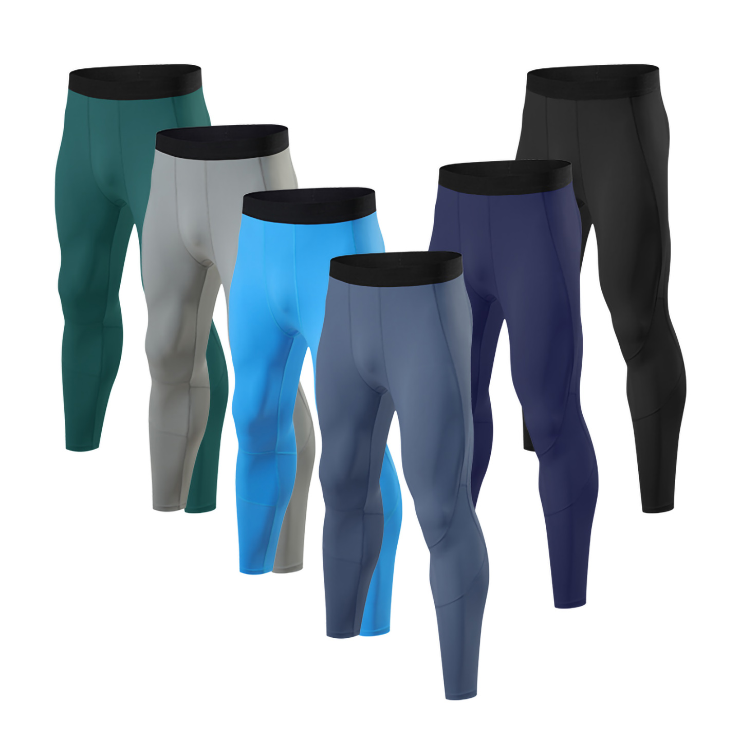 冷门足球运动打底紧身裤高弹力运动长裤男足球篮球跑步塑形健身裤