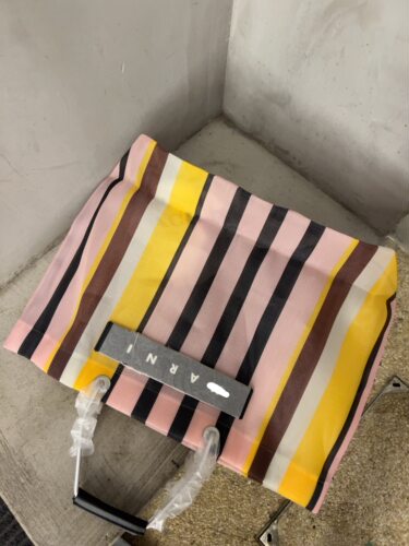 纯原新款购物袋M女款手提包托特包编织袋轻便大容量沙滩包菜篮子