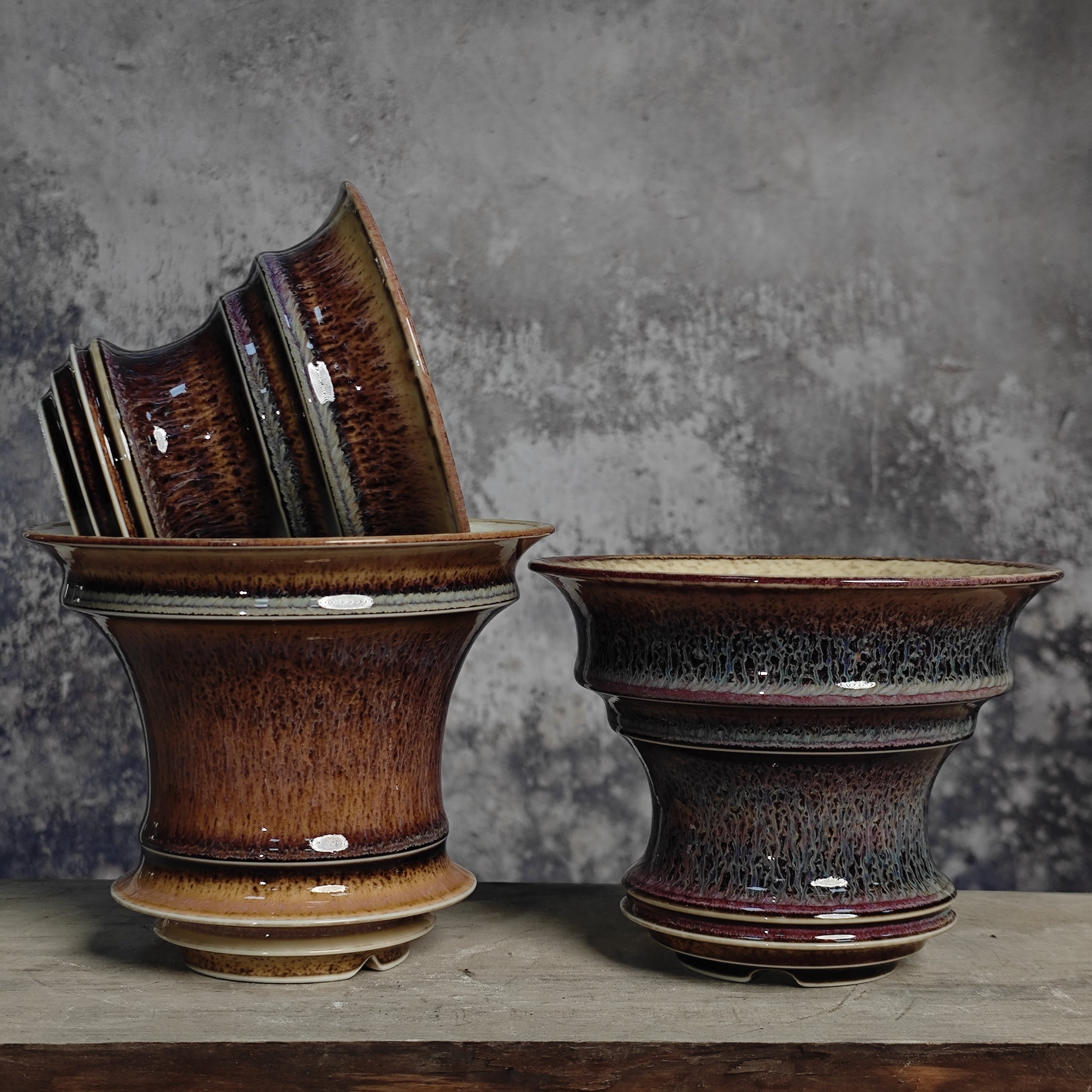 块根植物盆中小号彩色手工潮流陶瓷花盆龙舌兰布纹球仙人球景德镇,鲜花速递/花卉仿真/绿植园艺,花盆,淘宝优惠券,粉丝福利购,淘宝优惠卷