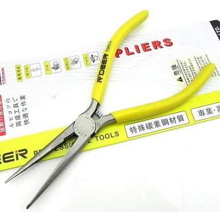 香港飞鹿工具 日式长尖咀钳 尖嘴钳 电子钳 珠宝钳RT-565 6/150mm