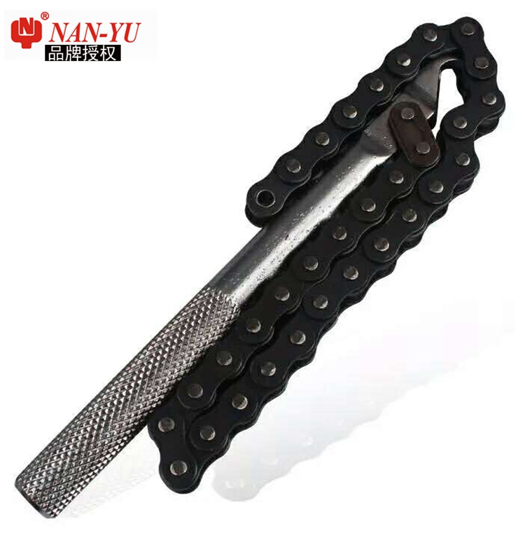 南豫 链条扳手 链条式扳手 链条钳 水管拆装工具 9寸链条管子钳