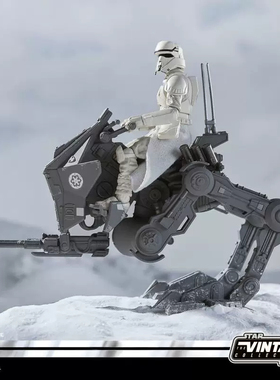 定金包邮 3.75寸 星球大战 AT-RT 单兵战斗步行机