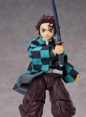 定金包邮 BUZZmod 鬼灭之刃 灶门炭治郎Ver 2PVC再版手办